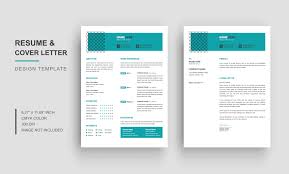 Don't include these overused words on your cover letter, which can be a turnoff to employees. Resume Or Cv Template With Cover Letter 3088571 Vector Art At Vecteezy