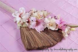 Beaded Handle Wedding Jumping Broomnewly By Marayahscreations 132 00 Wedding Broom Unique Wedding Flowers Wedding Sale