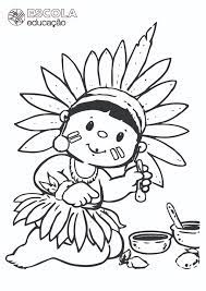 Dia Do Indio Para Colorir 12 Atividades Do Dia Do Indio Para Colorir