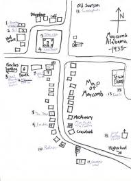 Map Of Maycomb To Kill A Mockingbird Climatejourney Org