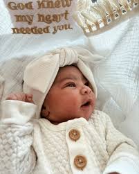 God you've been so good to me! Elora Grace you are the most precious and  beautiful baby girl🕊️💞🧺 We are blessed to call you ours. You are our  little angel perfectly knitted