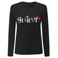 Women christmas t shirt funny christmas wine glass santa claws printed loose t shirt short sleeve cute tees female graphic tops. Kyleon Womens Christmas T Shirts Casual Long Sleeve O Neck Letter Print Tops Girls Raglan Baseball Tee Shirt Pullover Plus Clothing Shoes Jewelry Maternity Mhiberlin De