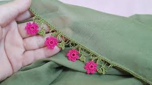 Pembe Halkalar Tig Isi Oya Modeli Yeni Sezon Modasi Kolay Hobiler Tig Isleri Krose Oya