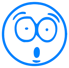Blue Surprised Cartoon Smiley Cartoon Smiley Free Clip Art