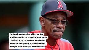 SAD NEWS: Los Angeles Angels Manager Rob Washington Shocked the Club With  his Sudden Resignation Due to Family....