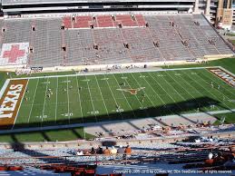 Darrell K Royal Texas Memorial Stadium View From Upper