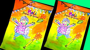 Choose from hundreds of templates, add photos and your own message. Handmade Holi Cards Holi Greeting Cards Holi Greeting Card Making How To Make Holi Card For Kids