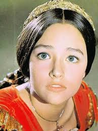 Olivia Hussey at the first audition of "Romeo And Juliet", 1968 Film. ♥ 📼