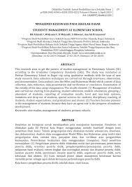 Maybe you would like to learn more about one of these? Pdf Manajemen Kesiswaan Pada Sekolah Dasar