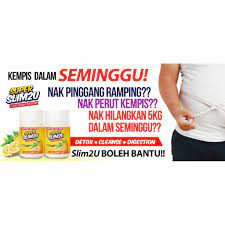 Cara dalam semi nggu 1 elakkanti durdi. Super Slim2u Garcinia Cambogia Plus Senna Original Cara Mudah Untuk Kurus Mengurangkan Berat Badan Dalam Masa Singkat Shopee Malaysia