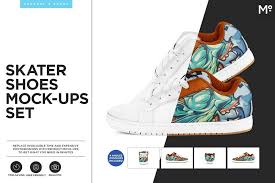 15 Realistic Shoes Mockup Psd Templates Mockuptree In 2020 Skater Shoes Mockup Mocking