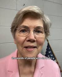 Republicans are scared to show up to town halls, so Democrat Elizabeth  Warren is showing them how it’s done.