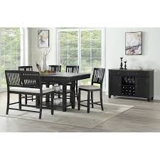 Elara Counter Height Solid Wood Dining Table In 2020 Solid Wood Dining Chairs Solid Wood Dining Table Wood Dining Table