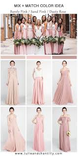 Barely Pink Sand Pink Dusty Rose Wedding Color Inspiration With Bridesmaid Dresses 2019 Wedd Dusty Rose Wedding Colors Popular Wedding Colors Wedding Colors