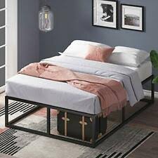 With plastic caps to protect your floors and an innovative folding design to allow for easy storage, the smartbase® is well designed for ease of use. Zinus Shawn 14 Inch Metal Smartbase Bed Frame Platform Bed Frame No Box Spri For Sale Online