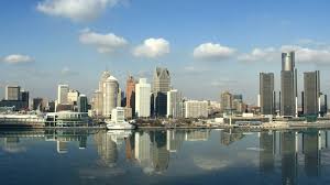 Detroit Michigan Usa City Skyline Detroit City Skyline Detroit Skyline