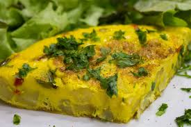 Voir la recette (sur le blog du gourmet). Tortilla Legere Aux Poivrons Et Pommes De Terre Line Lisbonne Et Cie