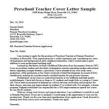 With that said, there are plenty of teaching job opportunities for you out there. Preschool Teacher Cover Letter Sample Tips Resume Companion Teacher Cover Letter Teacher Cover Letter Example Application Letter For Teacher