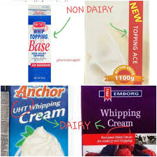 Langkah seterusnya, ambil sedikit air sirap yang dibuat tadi. Beza Fresh Cream Whipping Cream Senang Faham Supaya Tak Tersalah Beli Mingguan Wanita