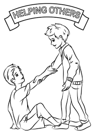 Showing relevant, targeted ads on and off etsy. Helping People Coloring Page Coloring Page