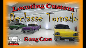 O tornadă sau tornado (din spaniolă tornar = a se întoarce; Gta 5 Online Locating Custom Declasse Tornado Gang Cars Youtube