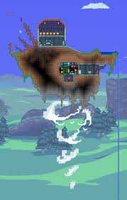 The easiest way to find out where the floating islands are. I Made A Floating Island Any Tips Terraria