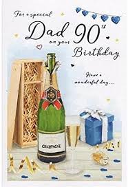 What has brought mom or grandma more joy in her life than her family? Dad 90th Birthday Birthday Card Amazon Co Uk Home Kitchen