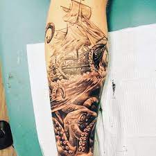 Top 51 Best Calf Muscle Tattoo Ideas 2021 Inspiration Guide Calf Tattoo Men Leg Tattoo Men Calf Tattoo