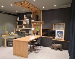 Bureau Avec Tasseaux Mobilier Bureau Bureau A Domicile Interieur De Bureau