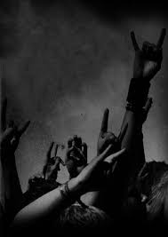 Black And White Rock Music Rock On Rock Hand Metal Music Rock Music