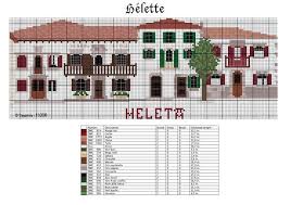 Village Basque Point De Croix Maison Point De Croix Grille Point De Croix Gratuite