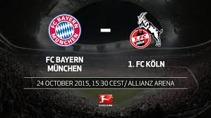 Liveticker mit allen spielereignissen, toren und statistiken zum spiel 1. Bundesliga Fc Bayern Munchen 1 Fc Koln Matchday 10 Preview