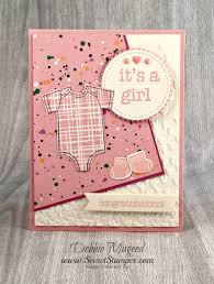 Something For Baby Was Made With Love With Stampin Up Baby Prints