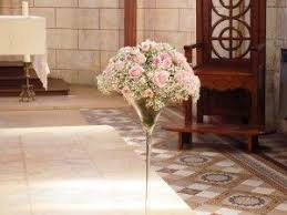 Bouquet Vase Haut Fleuriste Bordeaux Idee Decoration Mariage Deco Table Mariage Decoration D Eglise