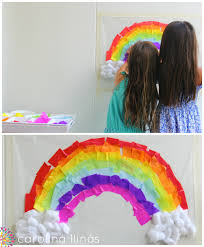 Resultado de imagen de arcoiris manualidad