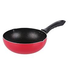 Preeyawadee Small Pan Wok 22cm Light Cooking Pot Non Stick Pan Pot Of Rice Stone Pot Omelette Pot Wok Cooking Pot Soup Pot