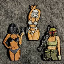 Star Wars Girl Sexy Morale Patch Stormtrooper Comics Military - Etsy