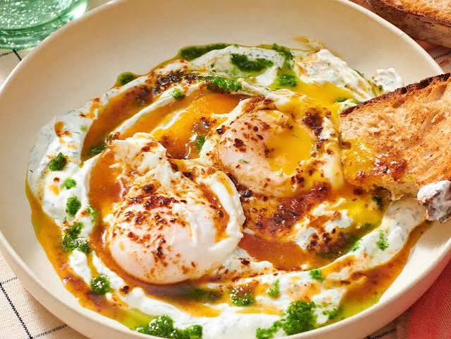 Turkish Poached Eggs
