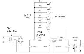 35 Ampere Power Supply Electronic Circuit Projects Power Supply Circuit Power Supply