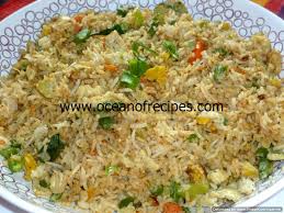 Egg Fried Rice Indian Street Food Style Fried Rice Food Indian Street Food