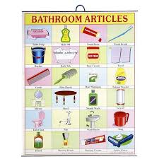 bathroom articles indian poster