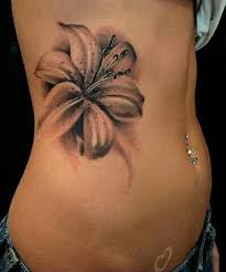 Black And White Flower Outline Tattoo Black And White Flower Tattoo I Like That It Has No Outline Tattoos Girly Tattoos Hibiscus Tattoo