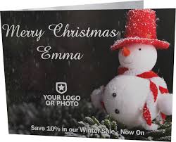 The christmas card design is easy to edit and customize online with mockofun. Company Christmas Cards Made Easy