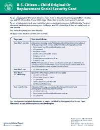 In this article how to get ssn for an adopted child? Fillable Online Ssa U S Citizen Child Original Or Replacement Social Security Card Ssa Fax Email Print Pdffiller