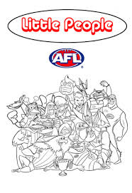 Image Result For Free Afl Printables Football Coloring Pages Afl Coloring Pages