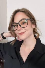 Maple Oversized Round Progressive Glasses