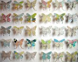 Bromeliad How To Make Map Butterflies Diy Style Frugal Home Design Budget Crafts Diy Butterfly Paper Crafts