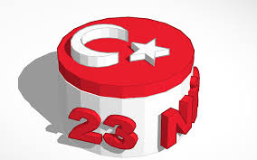 23 nisan hakkında merak edilen tüm detayları haberimizde sizlerle paylaşıyoruz. 23 Nisan Pastasi Tinkercad