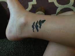 How To Temporary Tattoo Print Out You Design Then Draw Your Design On Wax Paper With A Pencil Now Yo Strength Tattoo Diy Temporary Tattoos Temporary Tattoo