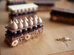Three Chocolate Plaisir Sucre Cake Lab Hazelnut Dessert Dacquoise Cake Sweets Recipes